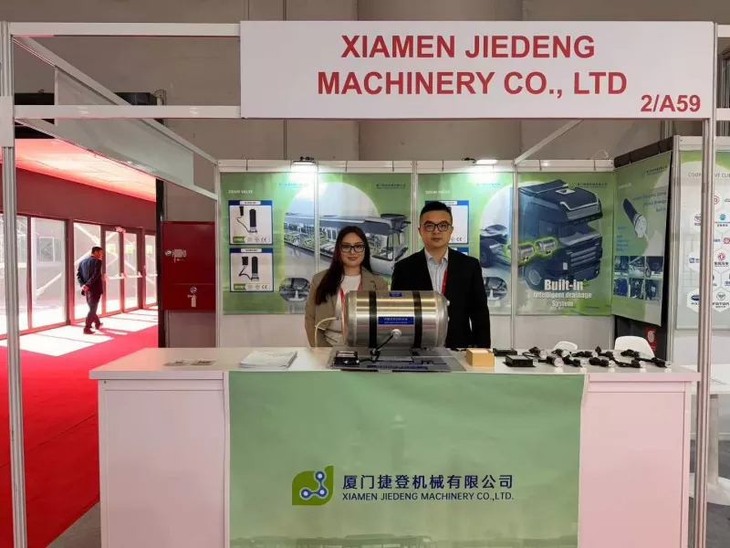 Xiamen Jiedeng gépek kiállítása a Busworld Turkey 2026 kiállításon