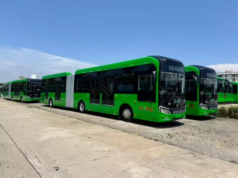 A Jiedeng Machinery 300 légtartály-leeresztőszelep-rendszert szállít a tanzániai BRT projekt számára